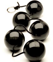 Black Anal Balls 5