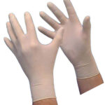 Бесцветные перчатки