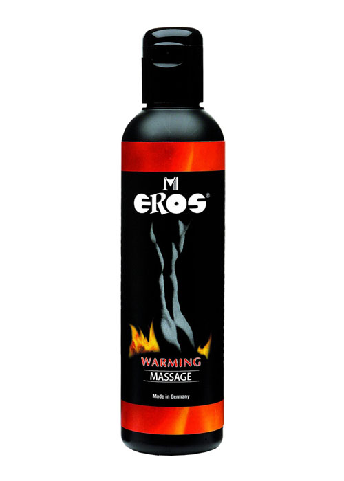 Разогревающее массажное масло смазка Eros Warming Massage