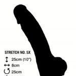 Огромный толстый дилдо Stretch 5X