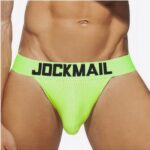 Jock strap neon light green