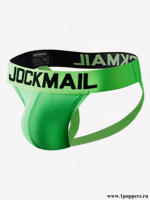 Эротические мужские трусы джоки Jockmall Neon Green