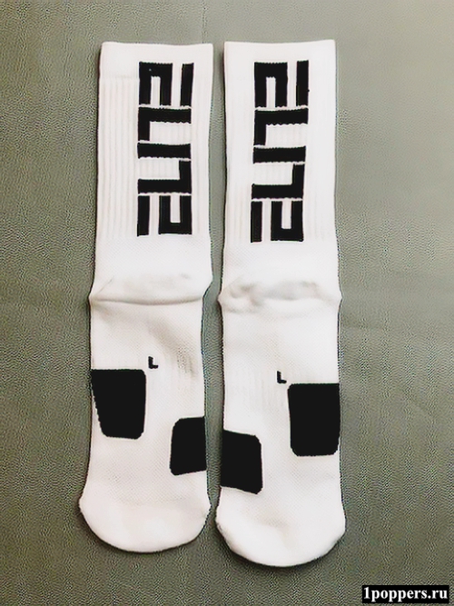 Премиальные белые мужские носки Nike Elite Everyday crew анатомической формы для спорта и активного отдыха