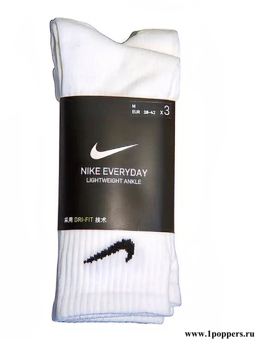 Nike Everyday Lightweight 3 пары белые