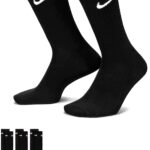 Набор черных спортивных носков Nike Everyday Lightweight 3 пары