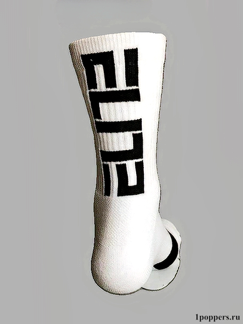Брендовые премиум носки Nike Elite Everyday crew анатомической формы для спорта и активного отдыха белого цвета