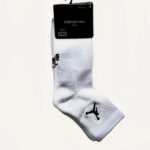 3 пары белых коротких спортивных носков Nike Everyday Max Ankle Jordan Jumper в наборе