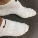Дышащие мужские носки Nike no show белые