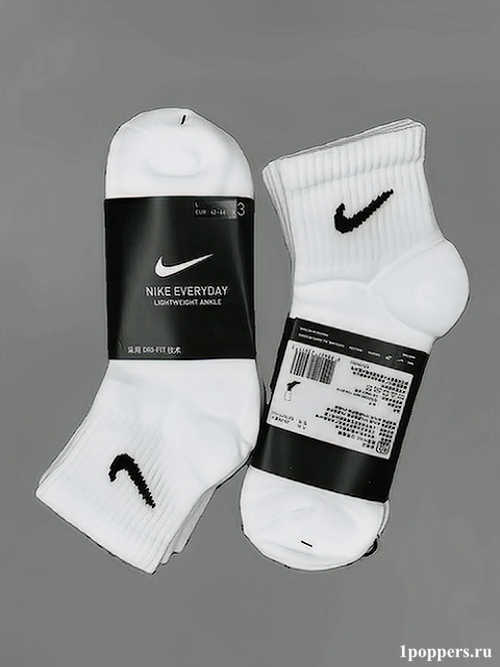 Короткие носки Nike Everyday Lightweight Ankle белые