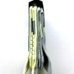 Премиальные спортивные носки для тенниса и корта Nike Multiplier Max crew 2 пары лимонного и зеленого цвета в наборе