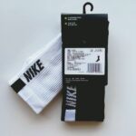 Спортивные носки для кортовых видов спорта Nike Multiplier Max crew 2 пары белого и черного цвета в наборе