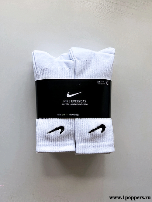 Nike Everyday Lightweight 10 пар белые