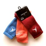 Три пары премиальный скортивных носков в ярких цветах Nike Everyday Max Crew (Jordan Jumpman)