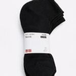 Набор коротких мужских носков Uniqlo 7 пар черного цвета