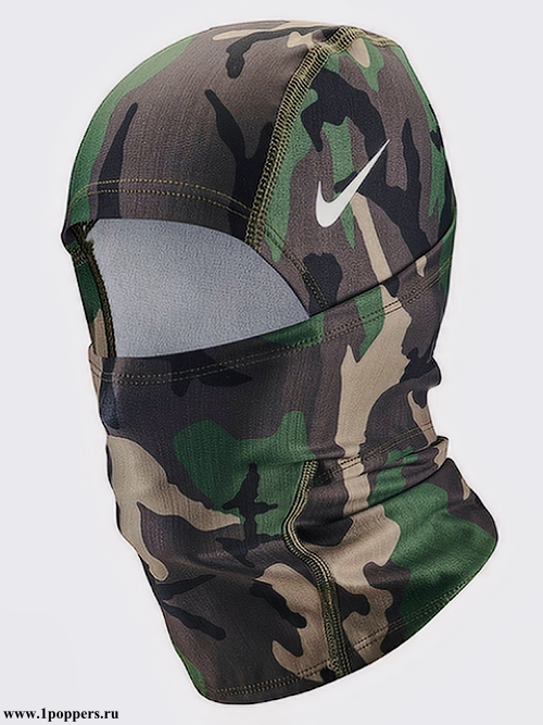 Nike Pro Hyperwarm Hood camo
