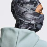 Снуд Nike Pro Ski Mask серый камуфляж