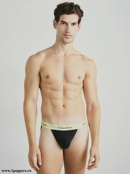 Calvin Klein icon cotton stretch чёрные с лимонным поясом