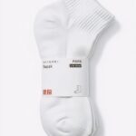 Набор коротких мужских носков Uniqlo 7 пар белого цвета