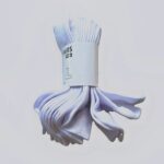 Набор прочных и удобных мужких носков Уникло 7 пар белого цвета